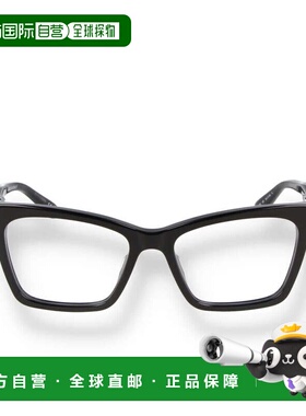 BALENCIAGA 女士眼镜 BB0210O001 AW2023 黑色 BB0210O巴黎世家