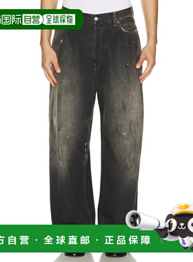 1h可退 潮奢 Acne Studios 艾克妮 男士 2023 Trafalgar 黑色牛仔