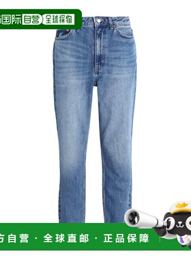 潮奢 Topshop 女士 牛仔长裤 blue蓝色 舒适时尚