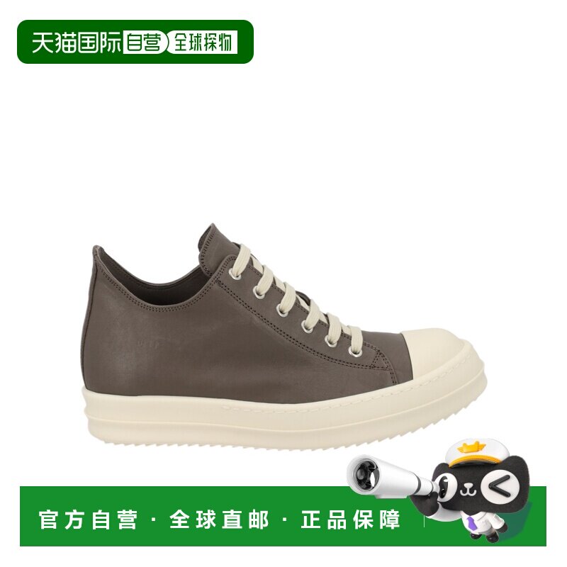 1h可退 奢淘 Rick Owens 系带低帮运动鞋 女 RP01F6891LGYX