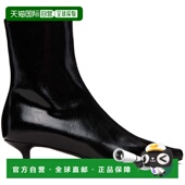 潮奢 踝靴 toteme 黑色 1h可退 Naplack 女士 Slim 254WAS931LE00