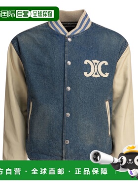 CELINE 男士夹克 RV0KB789D08TI SS2025 蓝色
