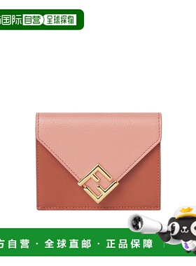 FENDI 女士钱包 8M0480ALV4F1TWI AW2025 红色 中号FF Diamonds三