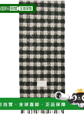 1h可退 潮奢 Acne Studios 艾克妮 女士 白色 & 绿色 Checked Log