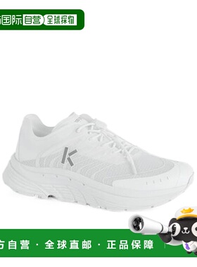 KENZO 女士运动鞋 FF52SN072F6501 SS2025 白色 系带运动鞋