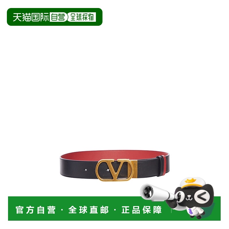 1h可退 VALENTINO 女士腰带 WT0SQ4IYR43K AW2025 红色华伦天奴