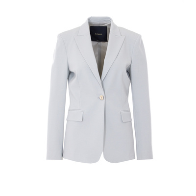 PINKO 女士外套 104903A36RI18 SS2026 灰色 Single-breasted jac