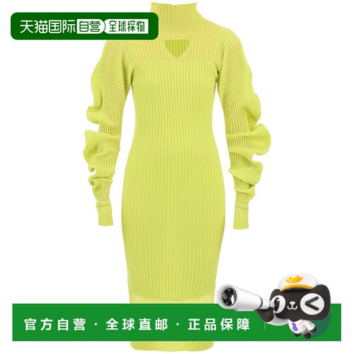 BOTTEGA VENETA 女士连衣裙 664686V0ZF07275 CO 黄色