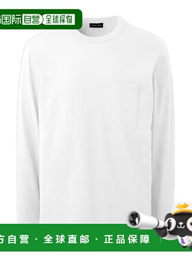 1h可退 CANADA GOOSE 男士T恤 1402MW25 AW2024 白色 Gladstone