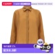 shir 女士衬衫 MAX 1h可退 花色 MARA SS2024 silk NOLA004 Camel