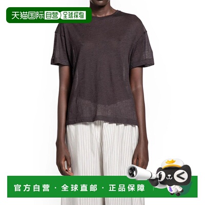 THE ROW 女士T恤 8309K52DBR AW2024 黑色上衣
