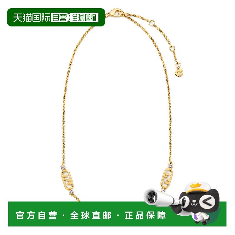 FENDI 女士项链 8AL190ATEPF089U AW2025 银色 O’Lock项链