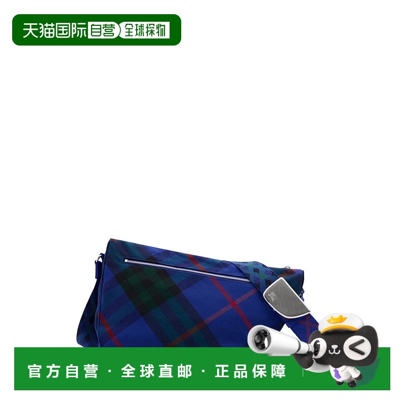 1h可退 BURBERRY 男士单肩包 8089303-0 AW2025 蓝色 Crossbody b