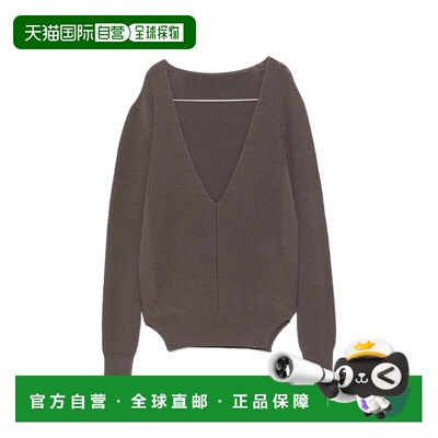 RICK OWENS 女士针织衫 RP02F5631KWVH78 AW2026 灰色
