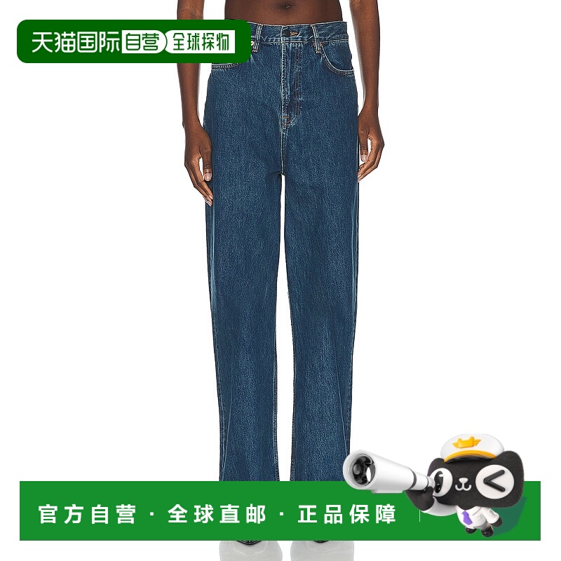 1h可退 潮奢 WARDROBE.NYC 女士 低腰牛仔裤 W2048PC直筒裤 - 封面