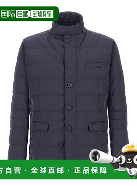 HERNO 男士外套 PI001237U128409201 AW2025 蓝色 长袖羽绒服