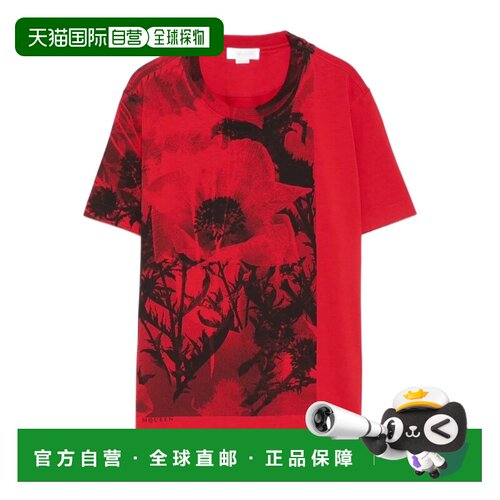 ALEXANDER MCQUEEN 女士T恤 870947QZARP0648 SS2【付后1h可退】