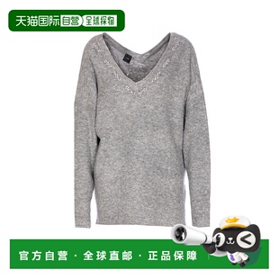 AW2025 灰色 Wool PINKO Sweater 105947A2YEII2 Blend 女士T恤