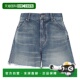 水洗效果牛仔短裤 1h可退 2N72A519X 思琳 女士 潮奢 Celine