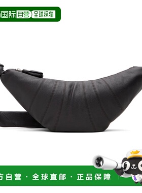 1h可退 潮奢 Lemaire 男士 棕色中号 Croissant 单肩包 BG0001LL0