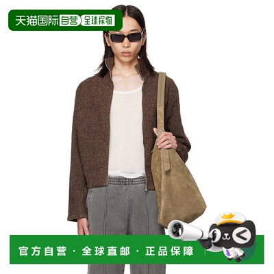 1h可退 潮奢 Our Legacy 男士 棕色 Shrunken Fullzip 夹克 M4256