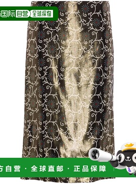 KENZO 女士半身裙 FE62JU2959P179 AW2024 KENZO蓝色 a字裙