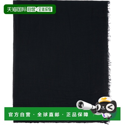 潮奢 rick owens 瑞克 欧文斯 男士 黑色 Temple Sandy Mega 围巾