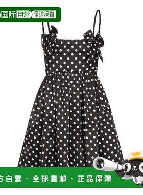 1h可退 潮奢 GANNI 甘尼 女士 黑色沙色连衣裙 A1030193099