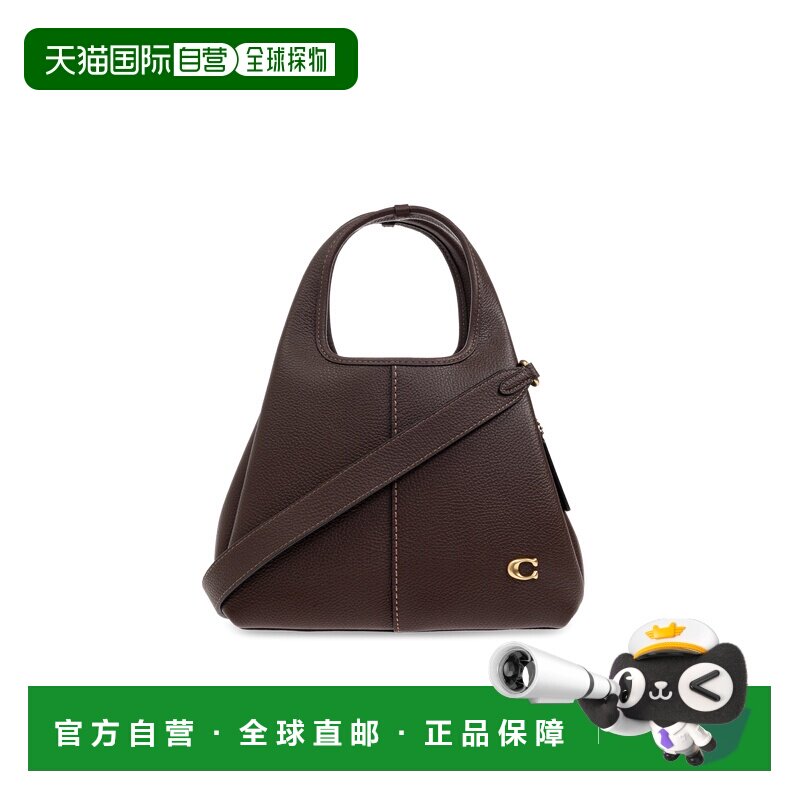 COACH 女士手提包 CM5450B4MPL SS2025 酒红色 Handbag 'Lana 23'