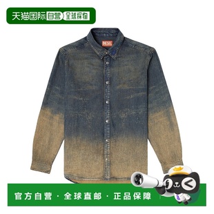 A19283068TF01 外套 AW2025 花色 DIESEL 渐变牛仔衬衫 男士