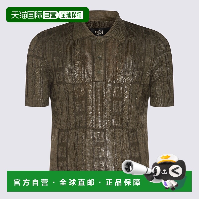 1h可退 FENDI 男士T恤 FZC162ASGOF0GZ4