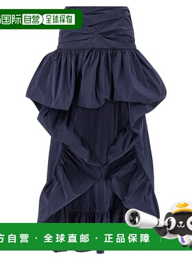 PINKO 女士半身裙 105642Y3LEG41 AW2025 蓝色a字裙