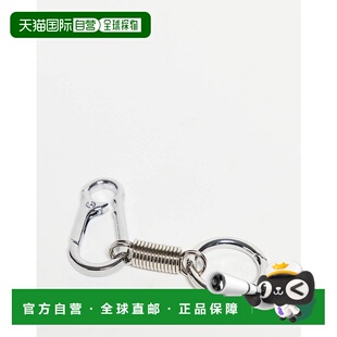 1h可退 潮奢 ASOS 男士 spring carabiner 设计金属牛仔布卡扣包(