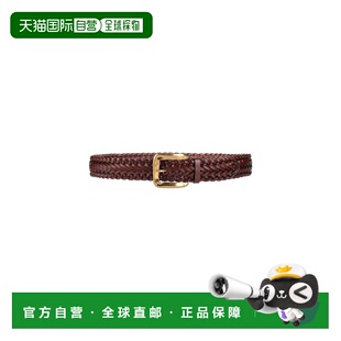 潮奢 Dsquared2 二次方 男士 皮带腰带 brown棕色 舒适时尚