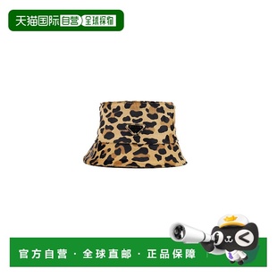 PRADA 女士帽子 1HC1372C7BF0151 SS2025 浅棕色 Prada Hats And