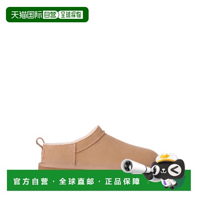 UGG 女士拖鞋 1173891SAN SS2025 浅棕色 Ciabatte W Classic Mic