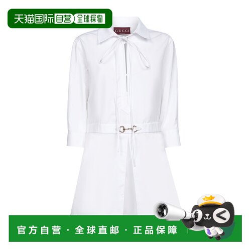 1h可退 GUCCI 女士连衣裙 832066Z8B119000 AW2025 白色 Dress wi