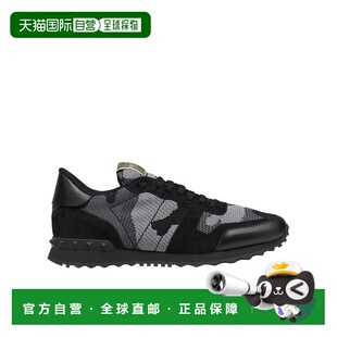 男士 黑色 运动鞋 Rockrunner迷彩网 UY0S0723QRK52V VALENTINO