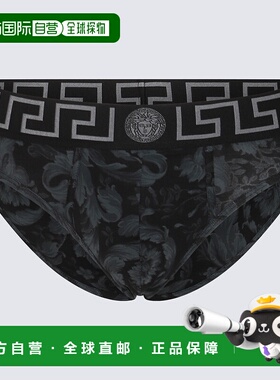 VERSACE 男士内裤 10013831A111885B050 CO 黑色