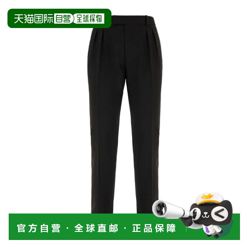 1h可退 奢淘 Alexander McQueen 折痕休闲裤 男 832883QUAAC