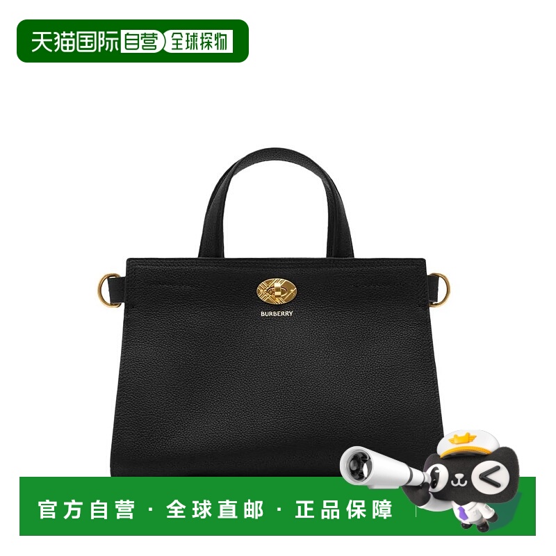 1h可退 BURBERRY 女士手拿包 8111350A1189 AW2025 黑色 LL MN CO