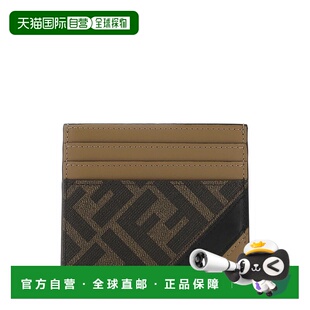 FENDI 男士钱包 7M0164AJF8F1EGA AW2024 花色 Wallet men Fendi