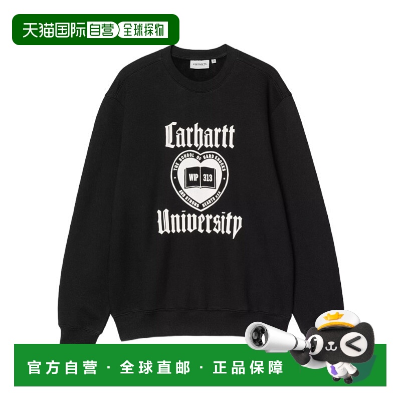 1h可退 CARHARTT WIP 男士卫衣 I03564289XX AW2025 黑色 Schooli