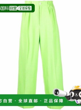 1h可退 潮奢 Jacquemus 男士 JACQUEMUS 绿色裤子 225PA0131031GR