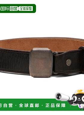 潮奢 ralph lauren rrl 拉夫 劳伦RRL 男士 黑色 Slider-Buckle L