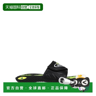 1h可退 潮奢 Adidas 女士 Slides 便鞋 black黑色 舒适时尚
