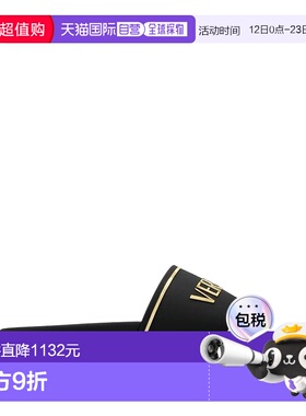 VERSACE 男士拖鞋 1A1701310184962B130 SS2026 黑色