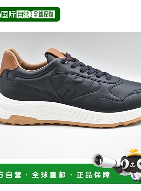 HOGAN 男士休闲鞋 HXM5630EC0106401A3BLU CO 黑色 Hogan Flat Sh