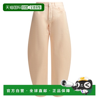 ALAIA 女士休闲裤 AA9P1215D028D416PINK AW2026 粉红色牛仔裤