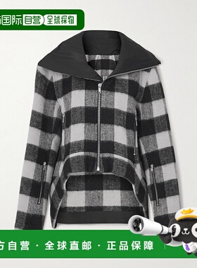 1h可退 潮奢 rick owens 瑞克 欧文斯 女士 Exploder 格紋夾克 RP